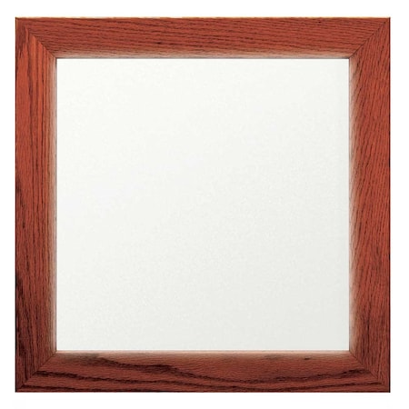 United Visual Products Drop-In Shadowbox, 24"x24", Walnut/Synthet UVSB2424-WALNUT-FORBO